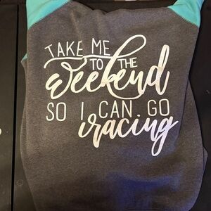 Chix gear zip up hoodie